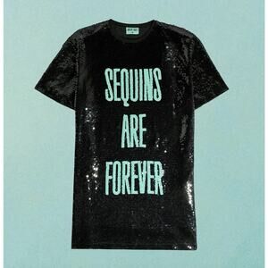 Taylor Swift Size M Sequins Are Forever Shirt Dress The Life Of A Showgirl